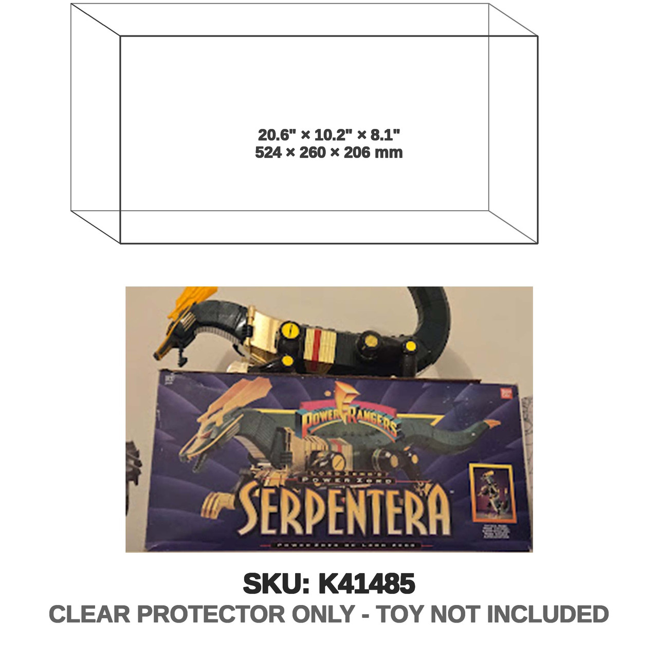 Bandai Power Rangers Legacy Serpentera