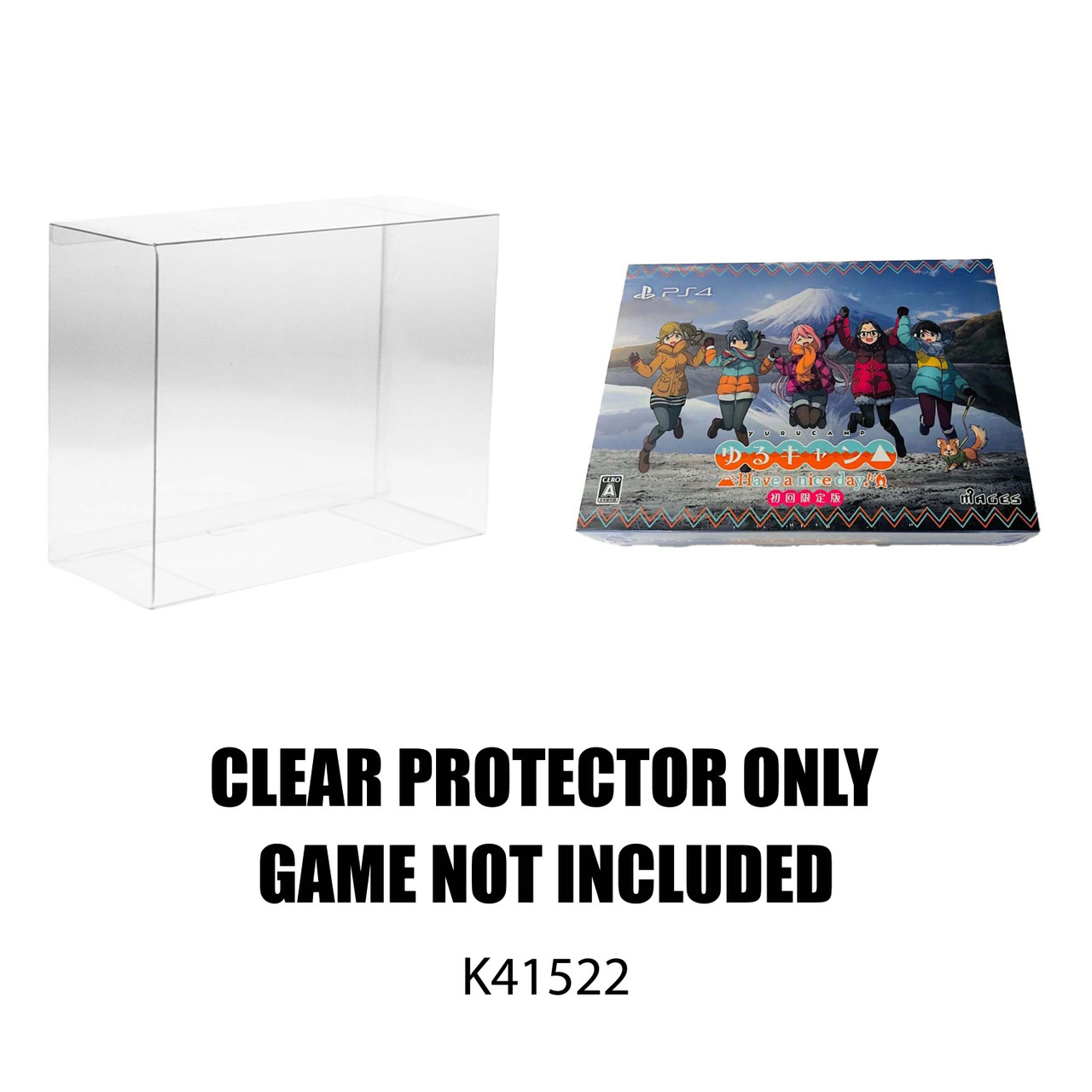 Protector For Laid-Back Camp: Have A Nice Day! Limited Edition PS4 Japan