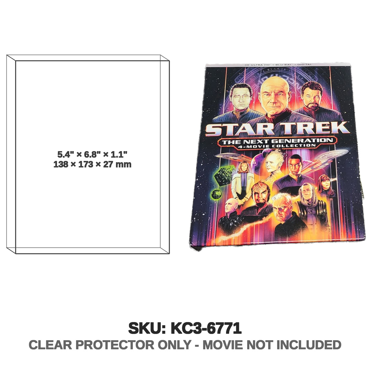Star Trek The Next Generation 4-Movie Collection Blu-ray