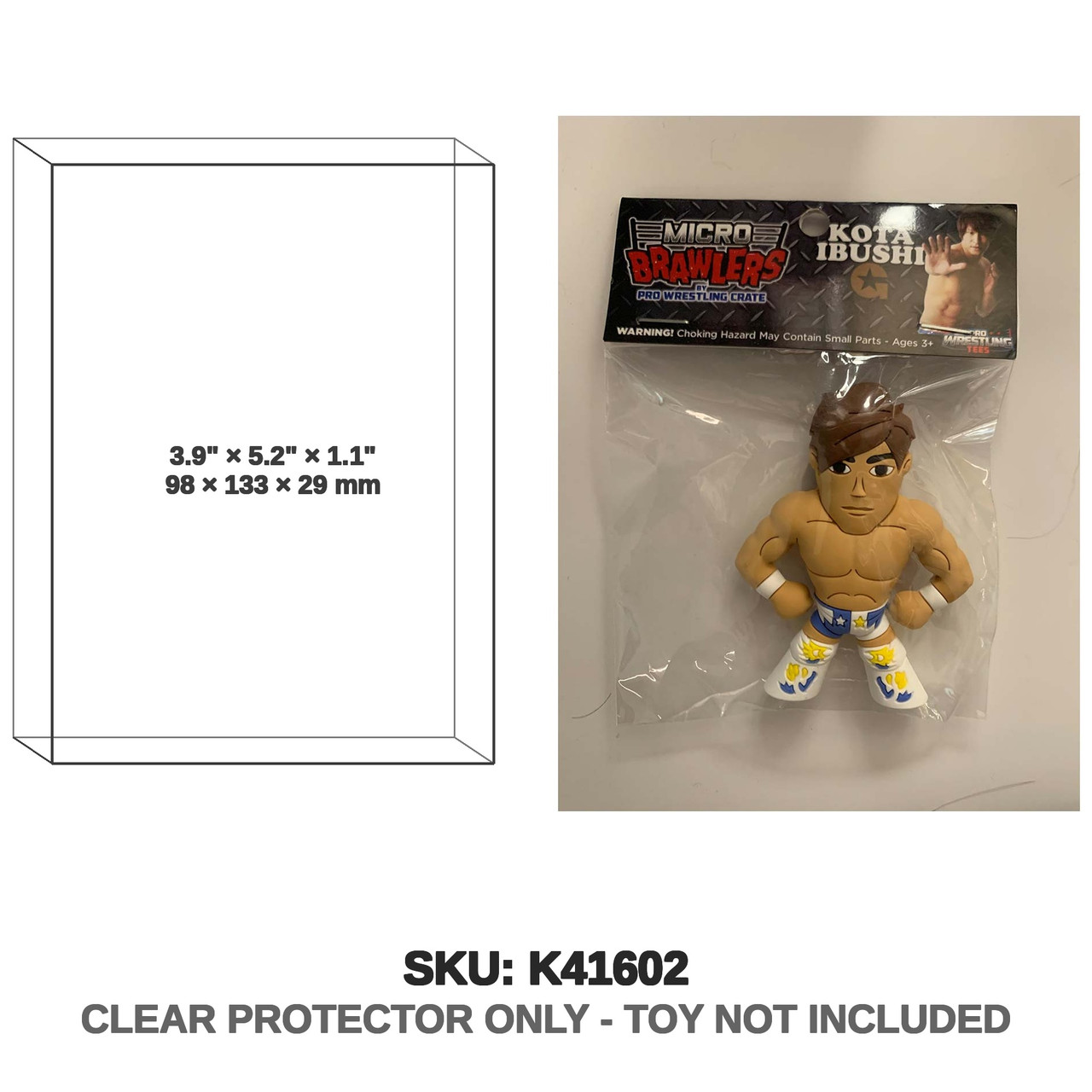 Kota Ibushi Pro Wrestling Micro Brawlers Figure