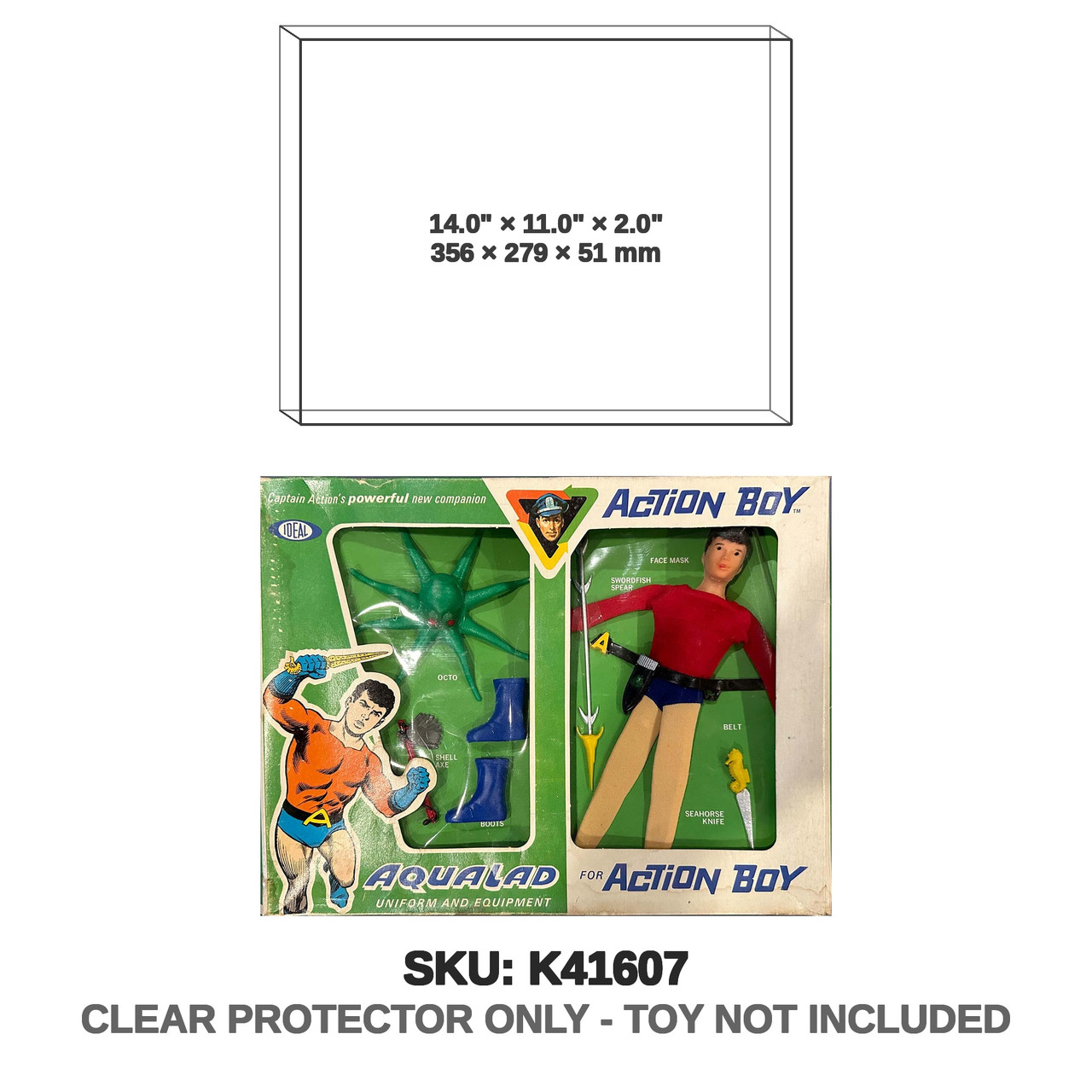 Ideal Captain Action Action Boy Uniform And Equipment