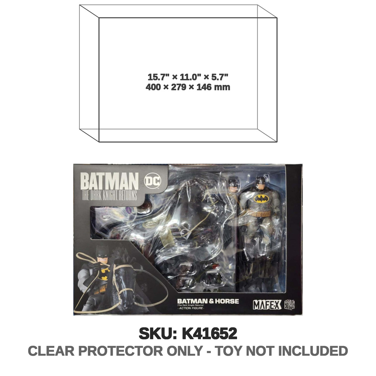 Mafex Batman and Horse