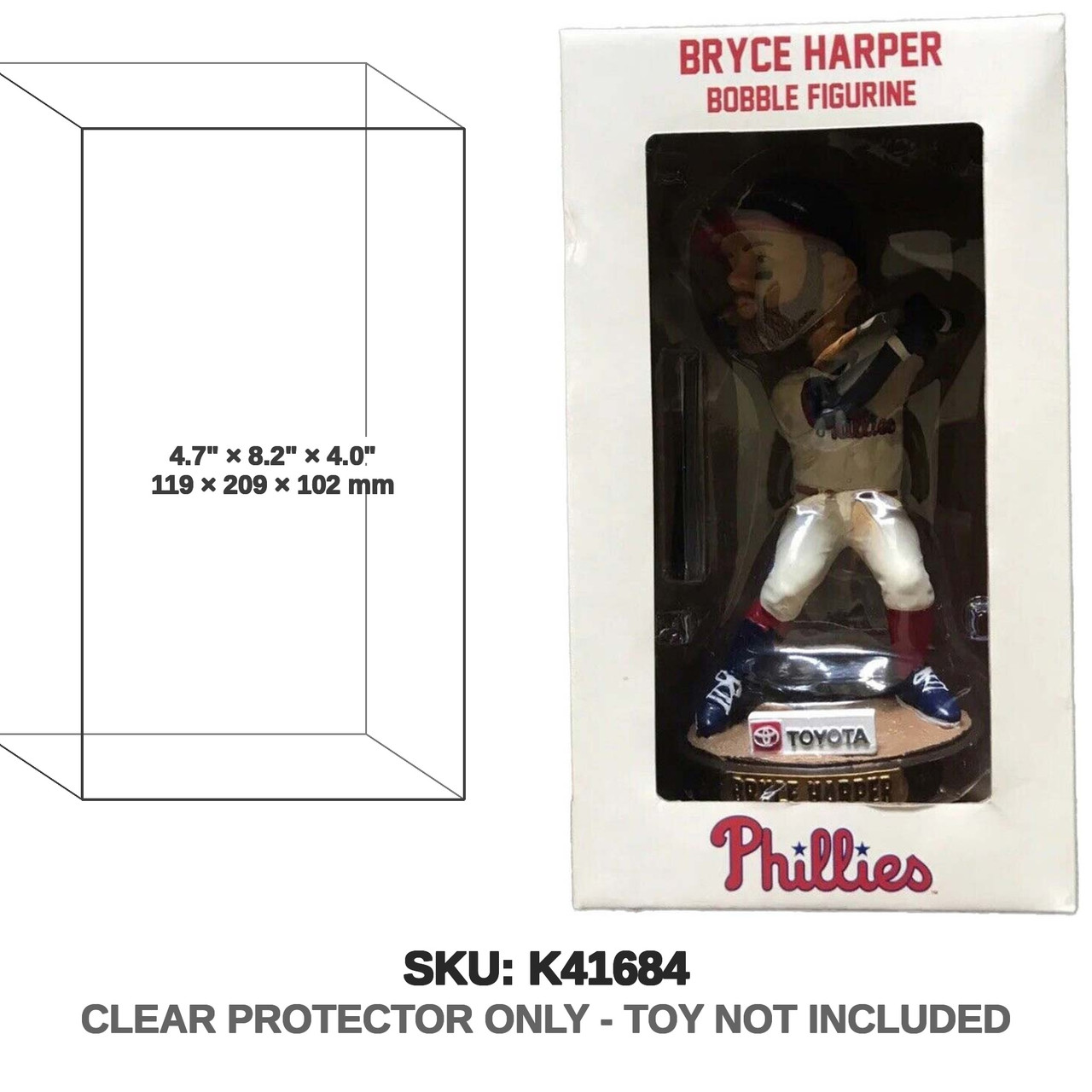 2022 Philadelphia Phillies Bryce Harper SGA Bobblehead (1st As a Philly)