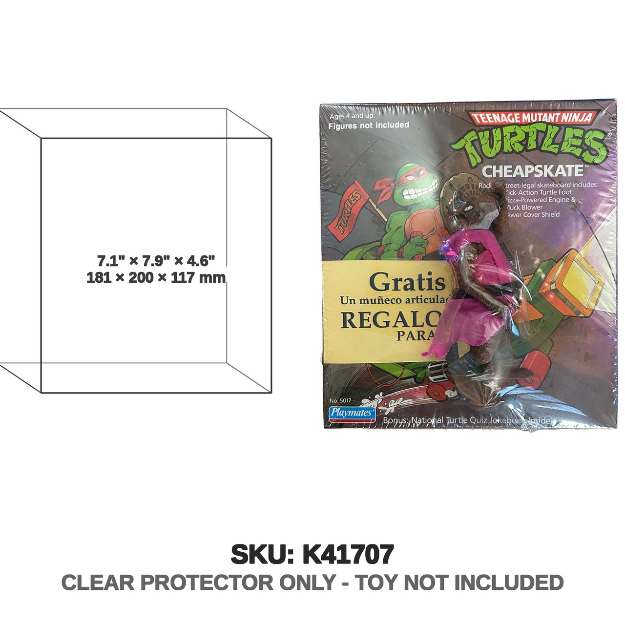 Playmates Teenage Mutant Ninja Turtles Cheapskate and Promo Splinter Argentina