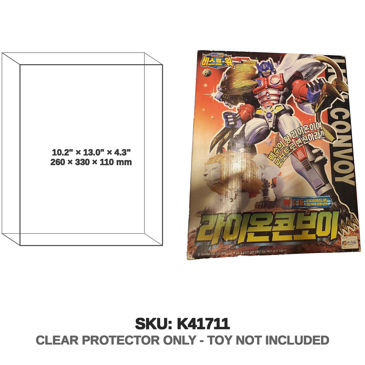 Lio Convoy Transformers Beast Wars Korean Figure
