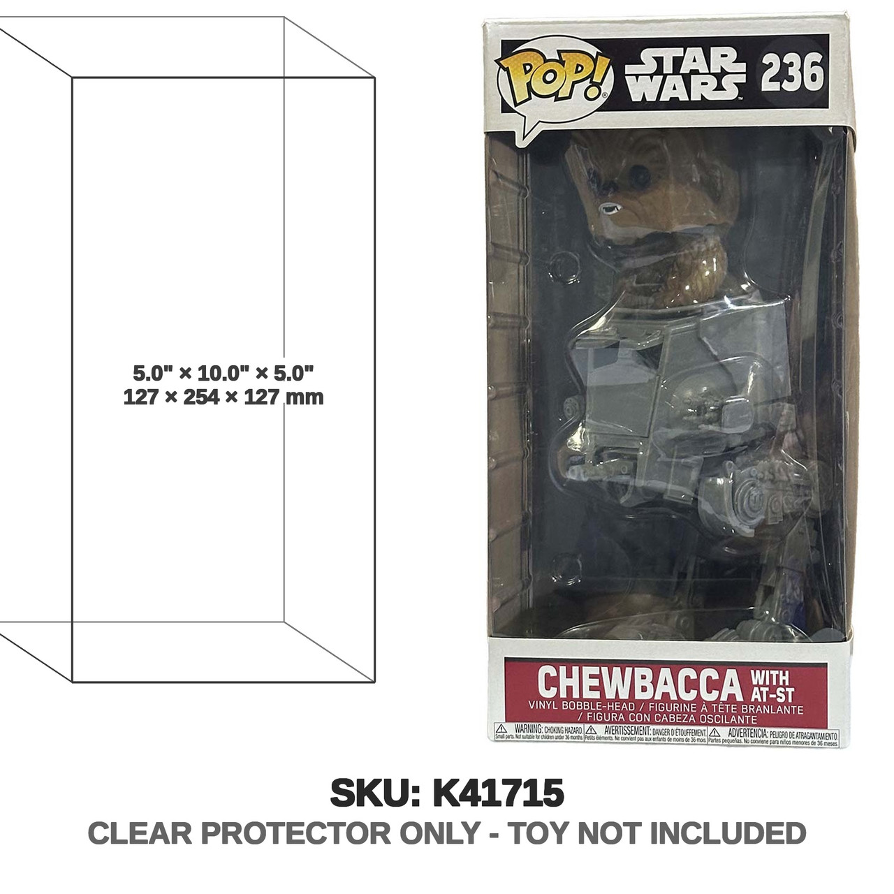 Funko Pop: Chewbacca with AT-ST #236 Funko Pop: Chewbacca with AT-ST #236