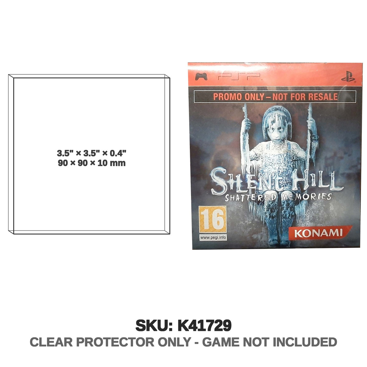 Konami Silent Hill Shattered Memories PSP Promo European