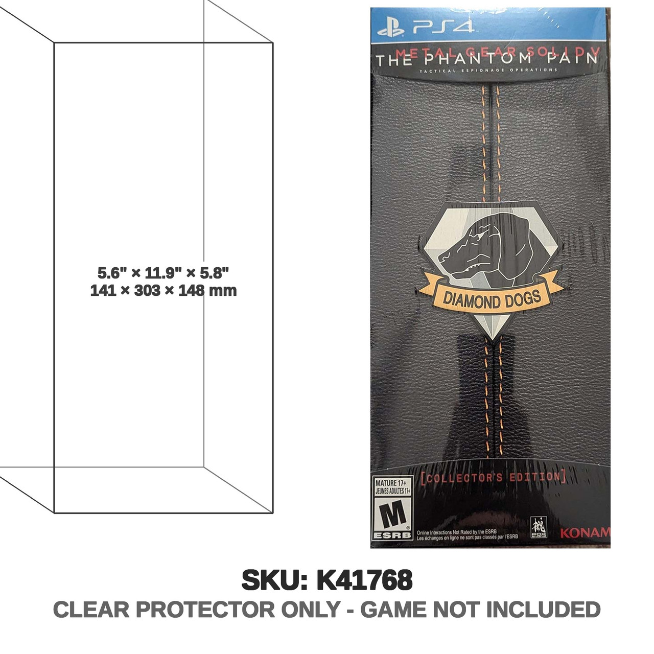 Metal Gear Solid V: The Phantom Pain - Collector's Edition (PS4) USA Version