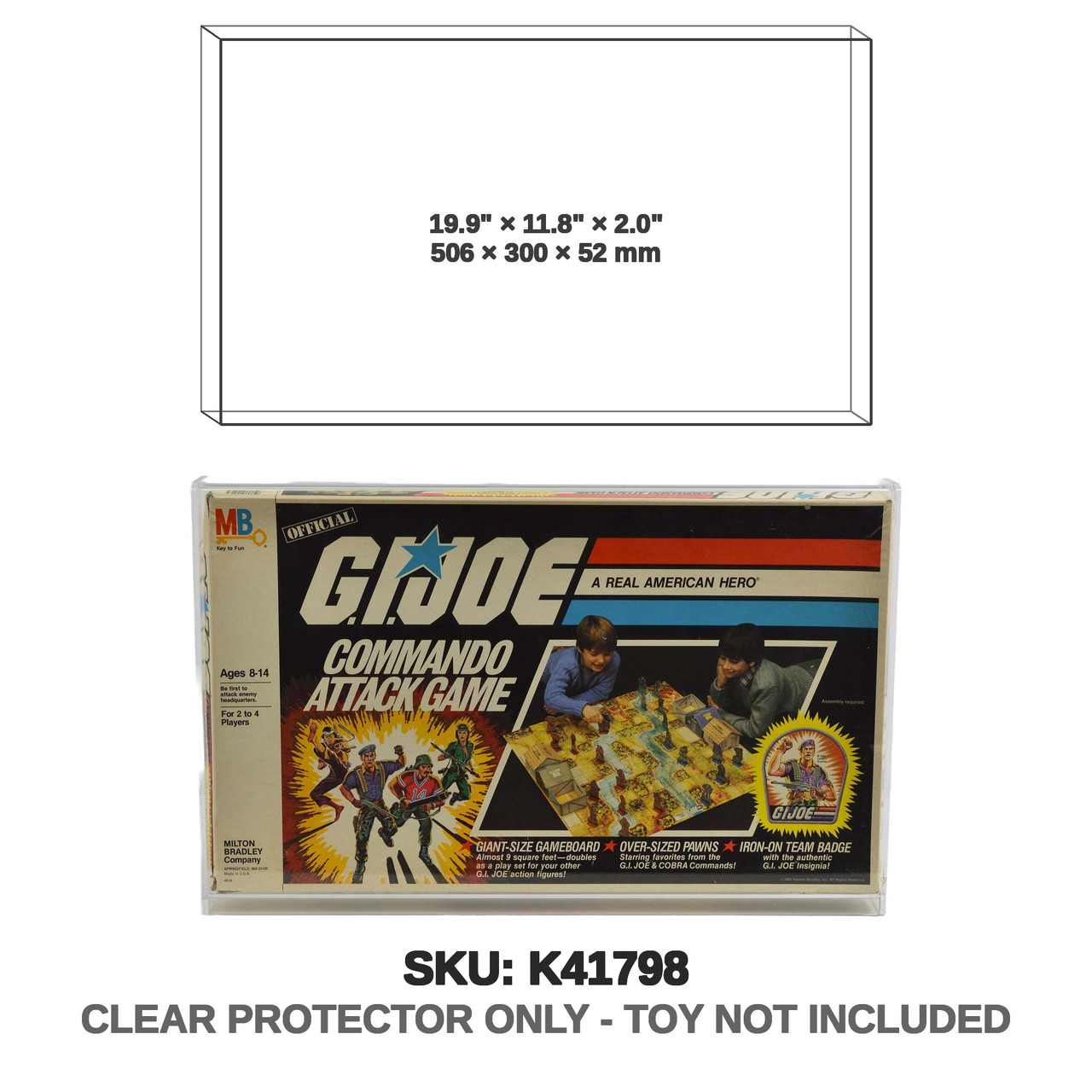 G.I. Joe Commando Attack Game by Milton Bradley G.I. Joe Commando Attack Game by Milton Bradley