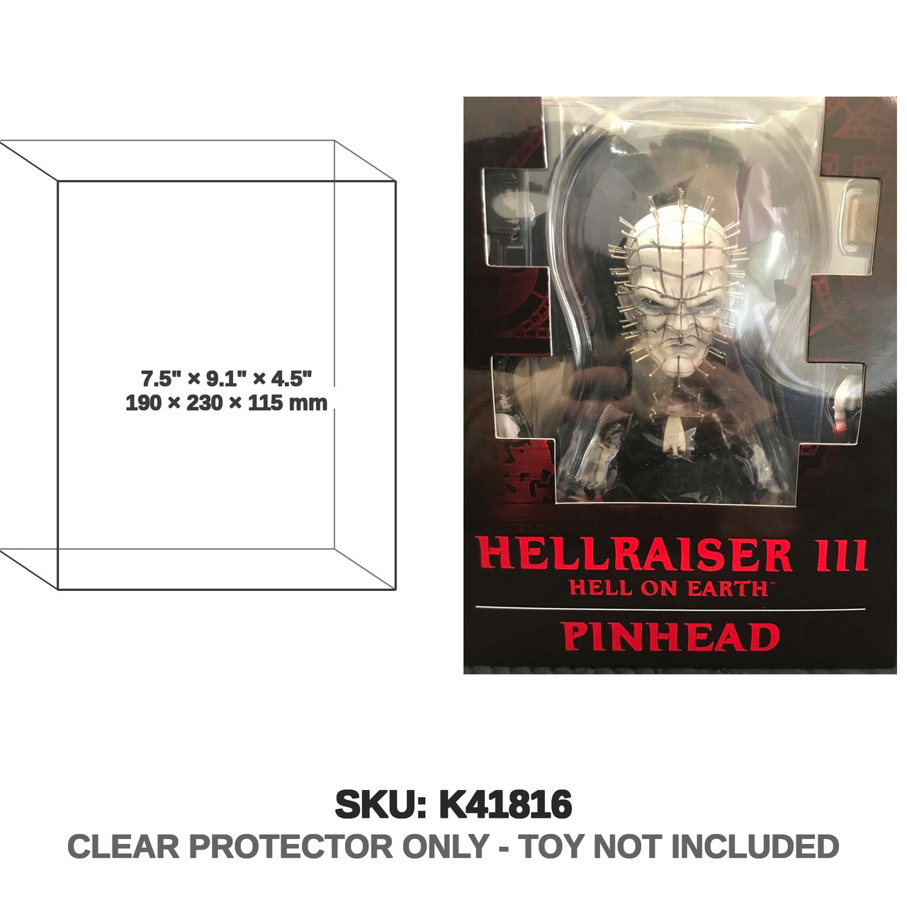 Mezco Hellraiser Cinema of Fear Pinhead 6"