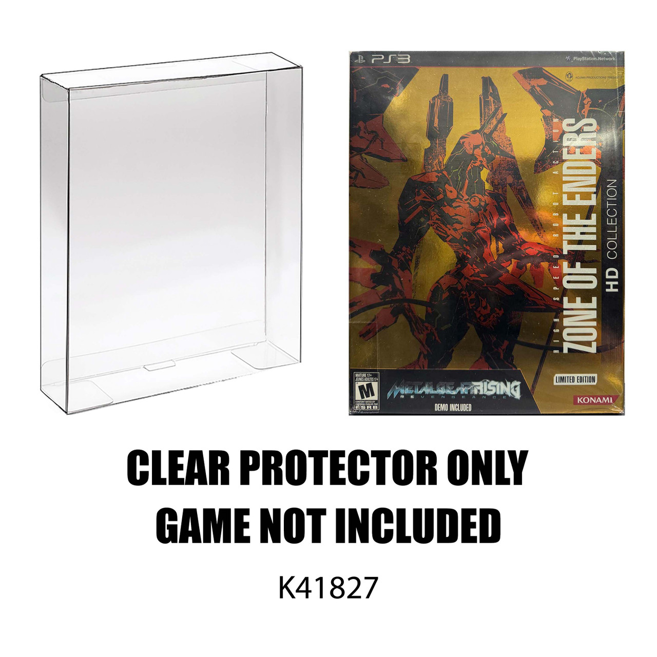 Protector For PS3 Zone of the Enders Limited Edition HD Collection