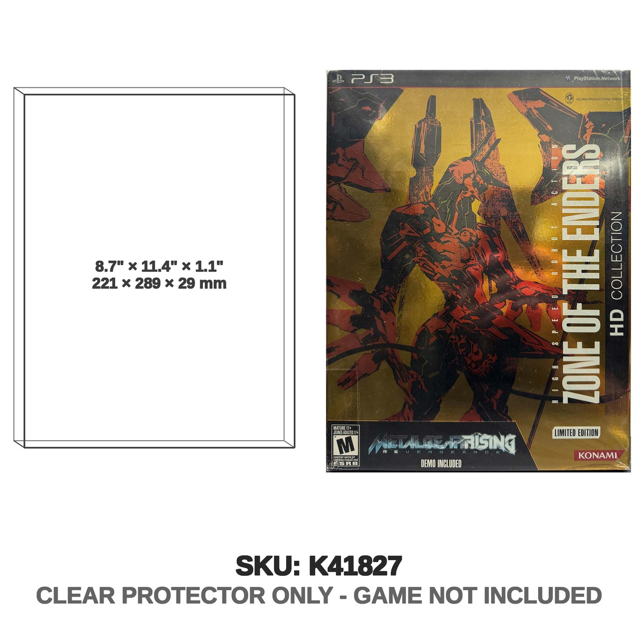 Zone of the Enders HD Collection Limited Edition PS3