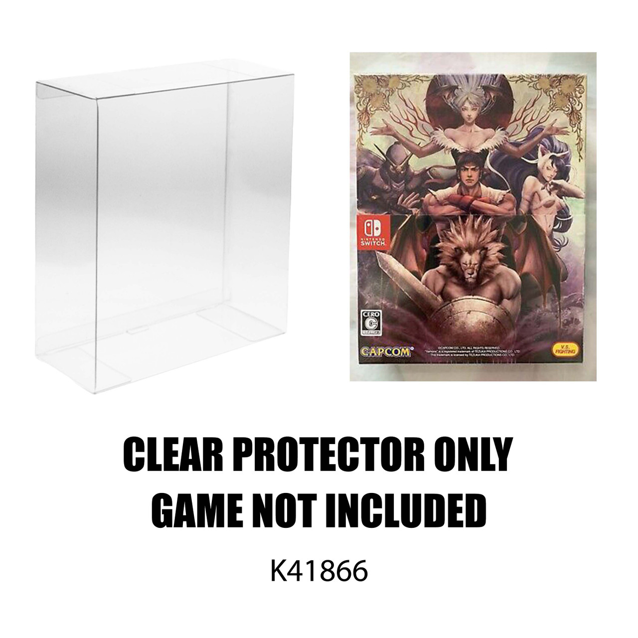 Protector For Capcom Fighting Collection [Fighting Legends Pack] Switch