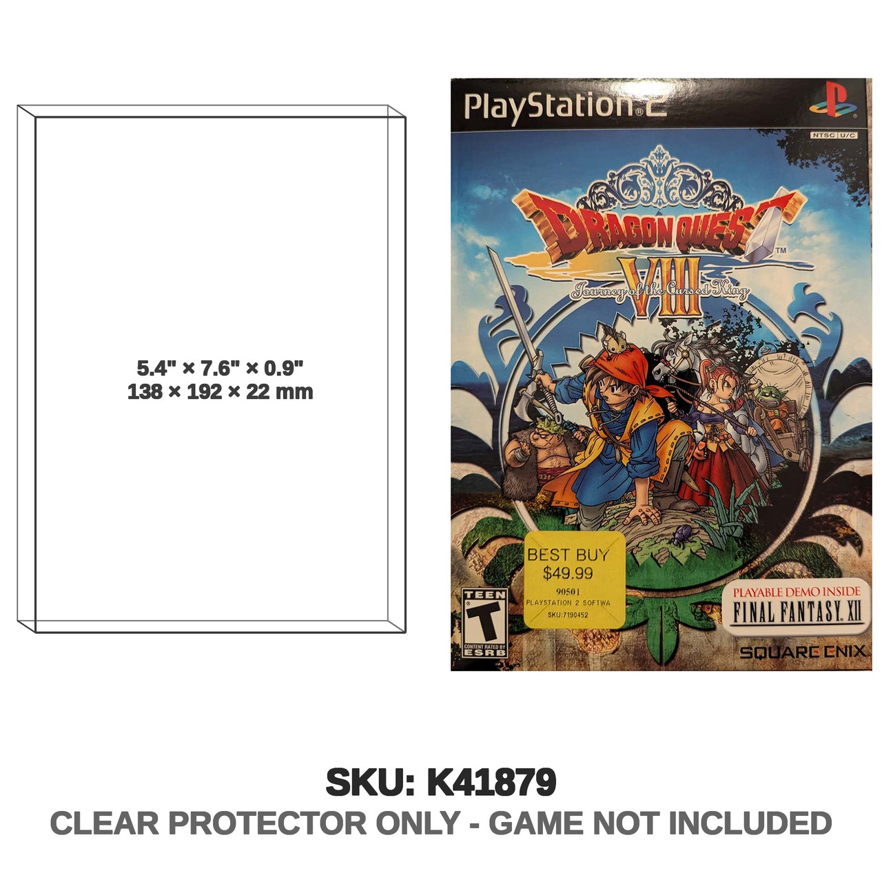 Dragon Quest VIII: Journey of the Cursed King (PS2)