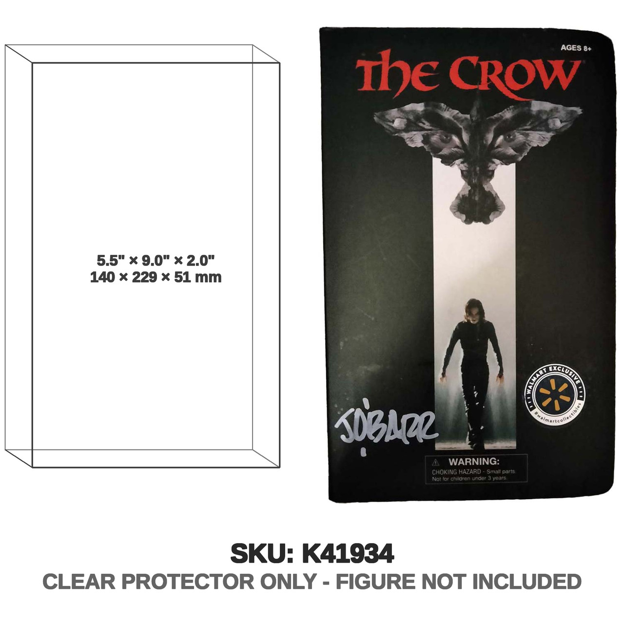 The Crow VHS Figure