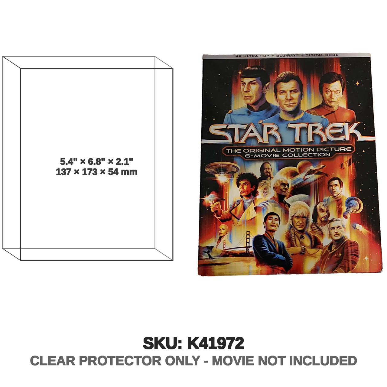 Star Trek The Original Motion Picture 6-Movie Collection