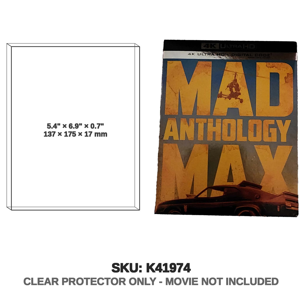Warner Bros. Mad Max Anthology 4K UHD Slipcover Set