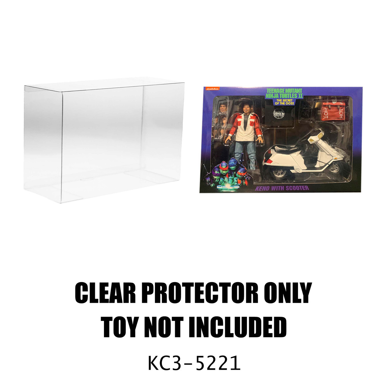 Protector For NECA TMNT Keno With Scooter