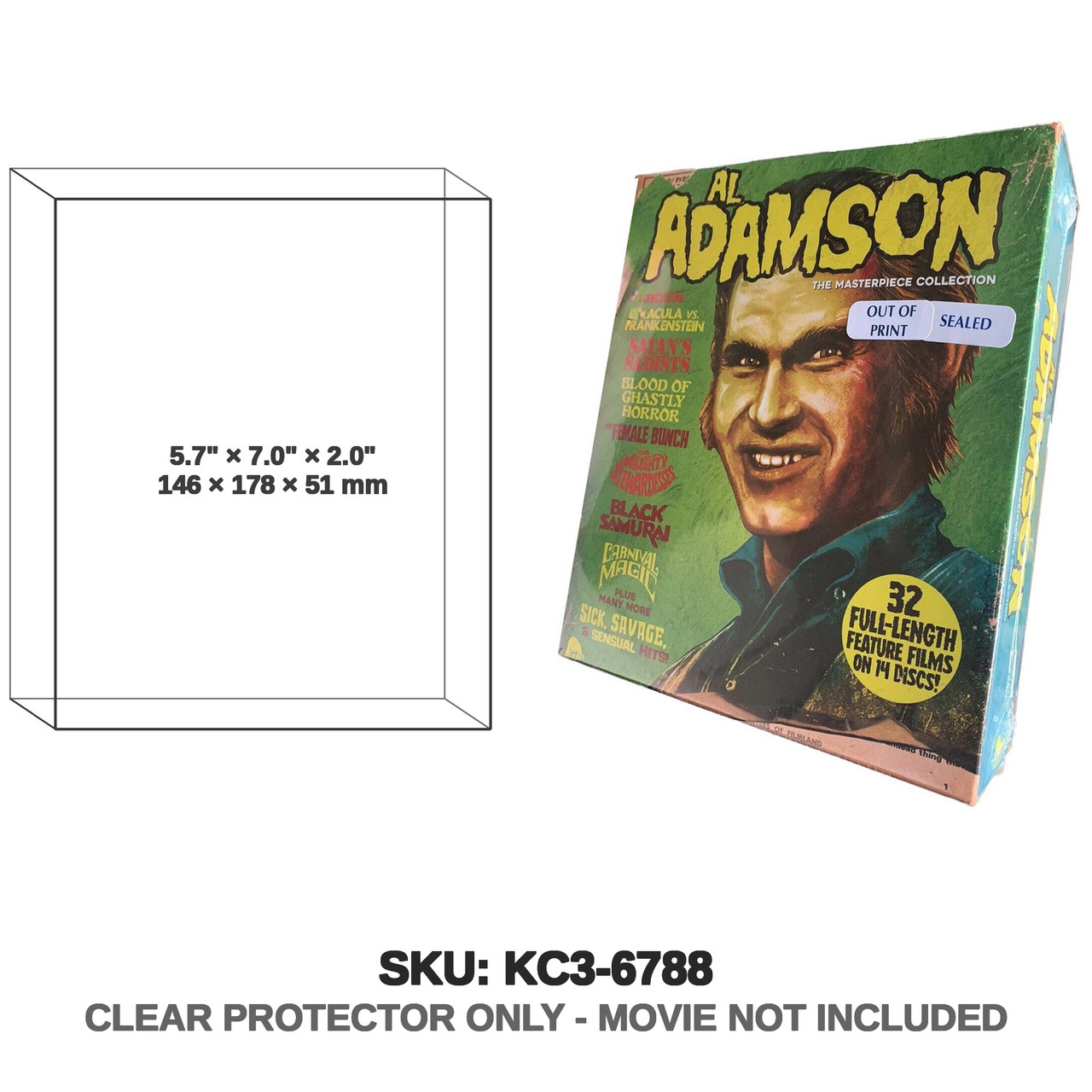 Al Adamson Masterpiece Collection Blu-ray Box Set