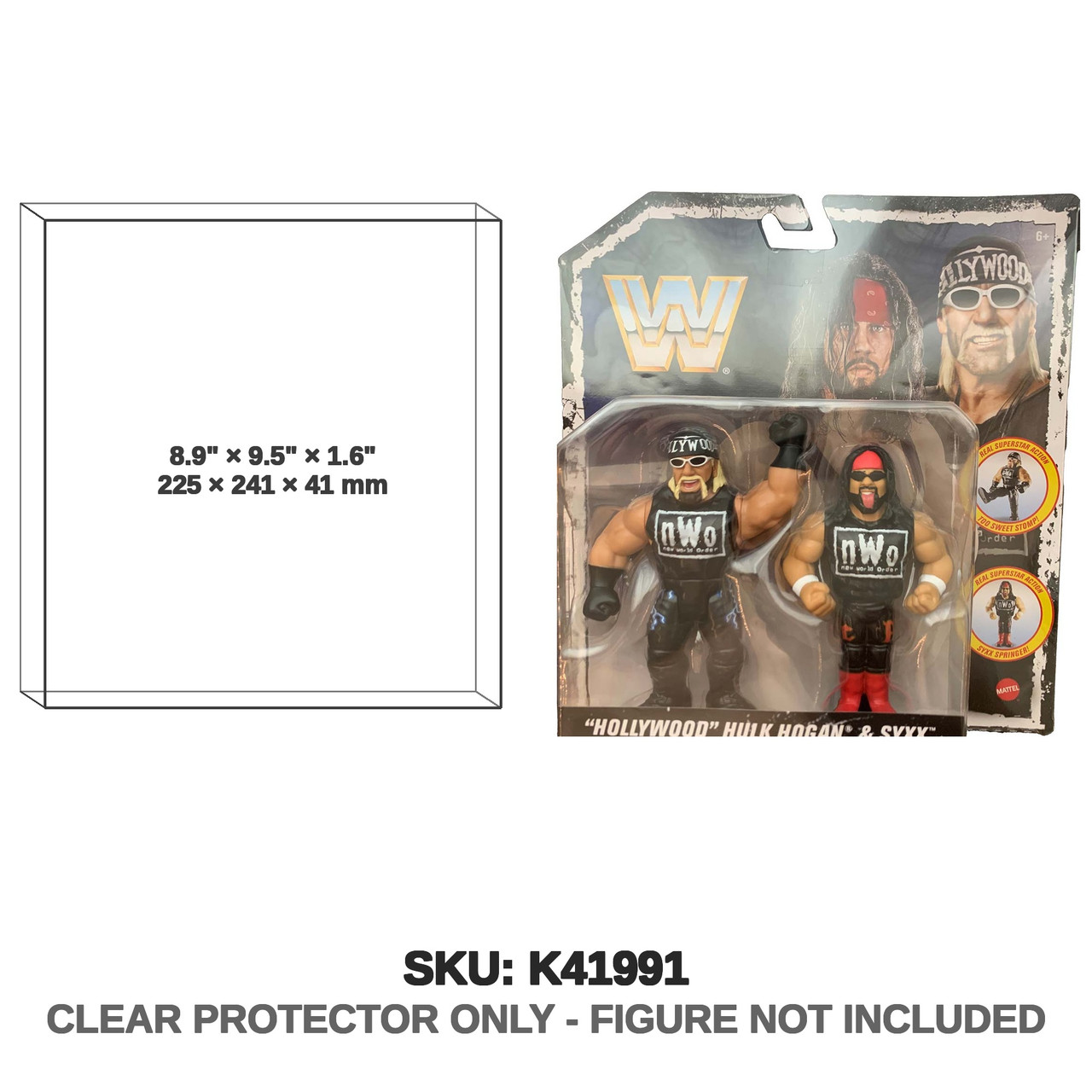 Hollywood Hulk Hogan & Syxx WWE Elite Collection 2-Pack Figures