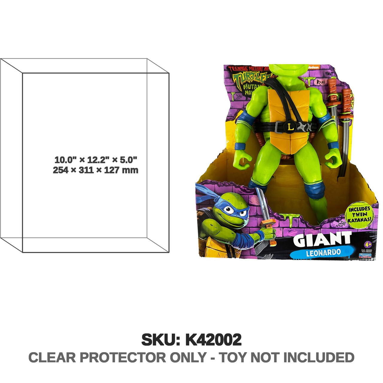 TMNT Mutant Mayhem Giant Leonardo