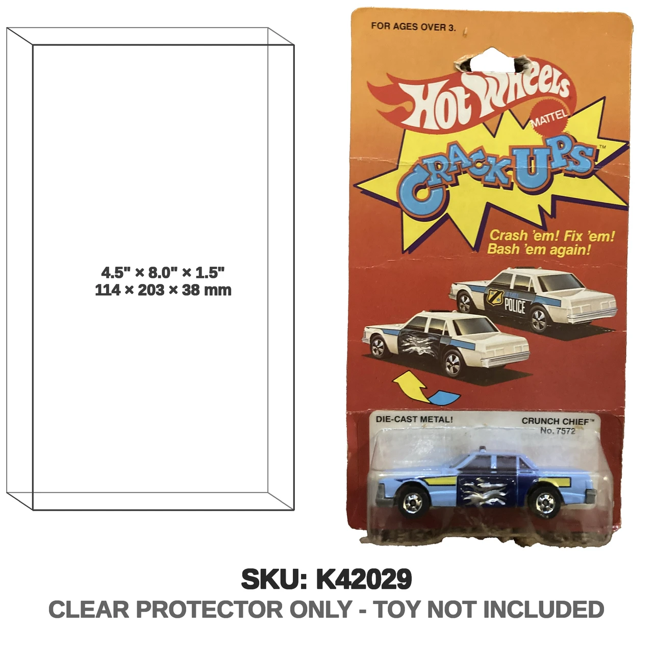Crunch Chief Hot Wheels Crack-Ups
