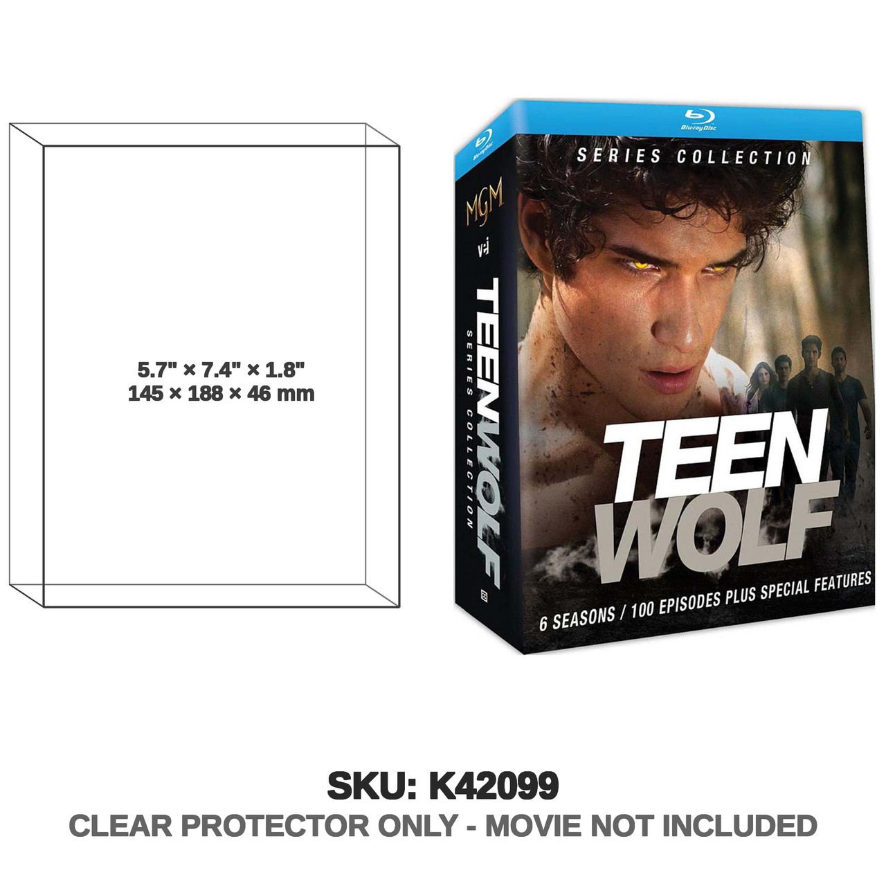 Visual Entertainment Teen Wolf Series Collection Blu-Ray