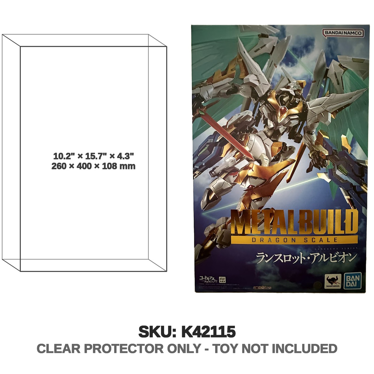Bandai Code Geass Metal Build Dragon Scale Z-01Z Lancelot Albion