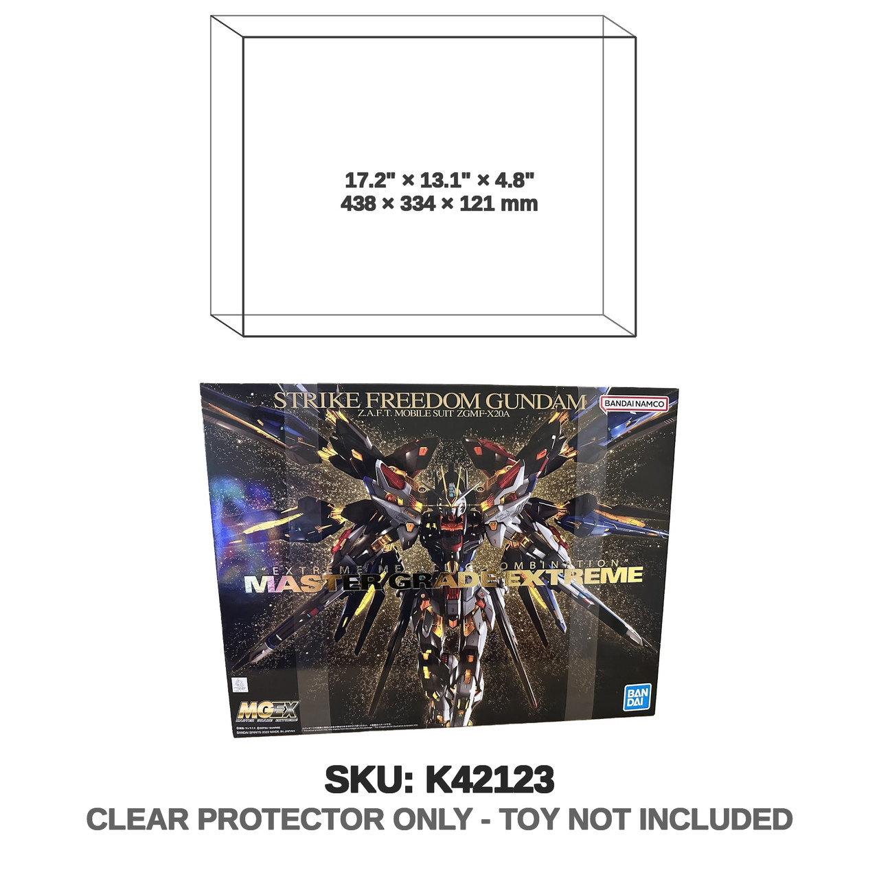 Master Grade Extreme Strike Freedom Gundam Model Kit