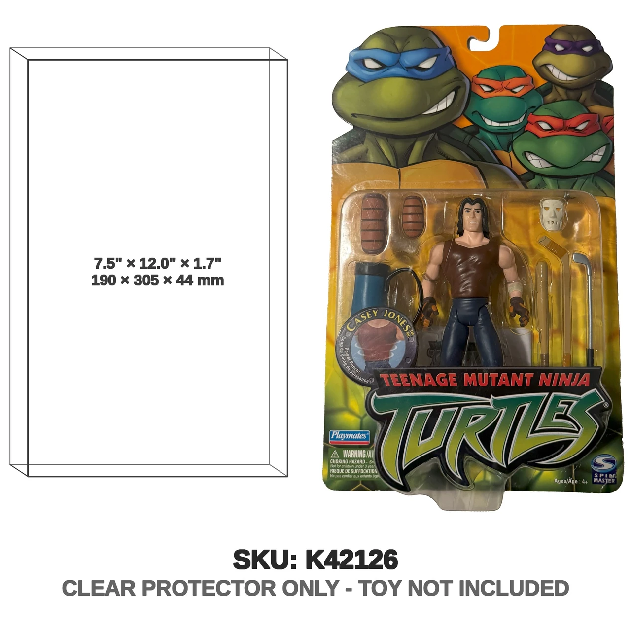 Playmates Teenage Mutant Ninja Turtles 2003 Action Figure