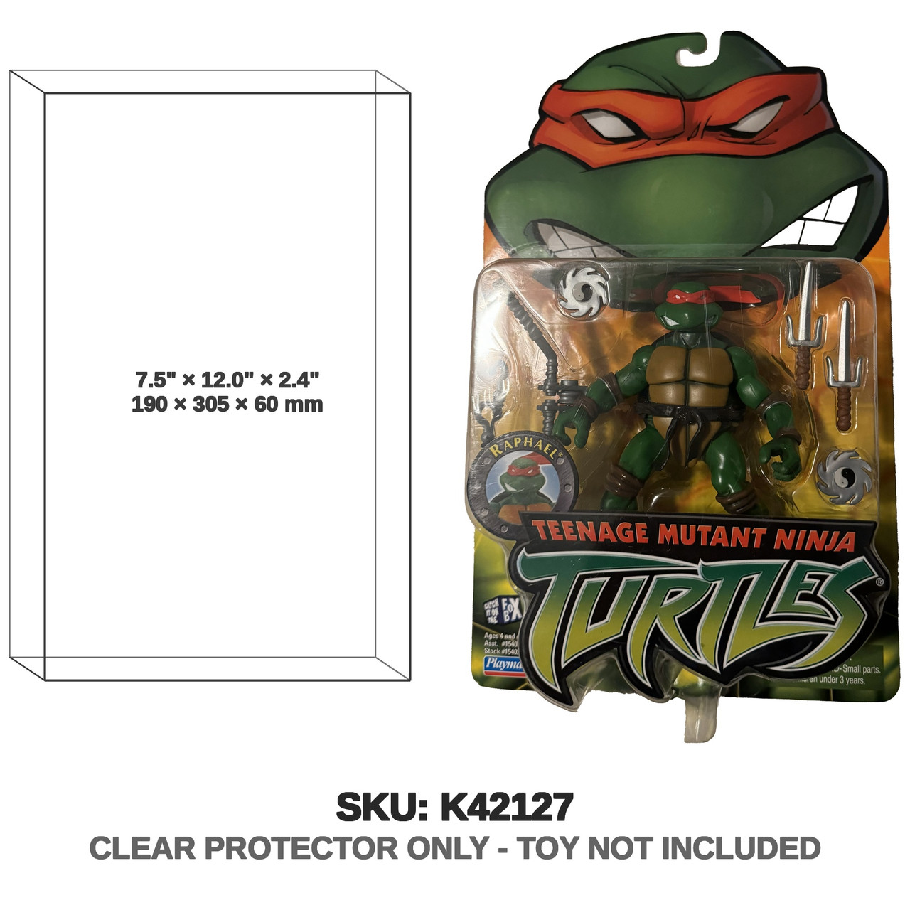 Playmates Teenage Mutant Ninja Turtles 2002 Action Figure
