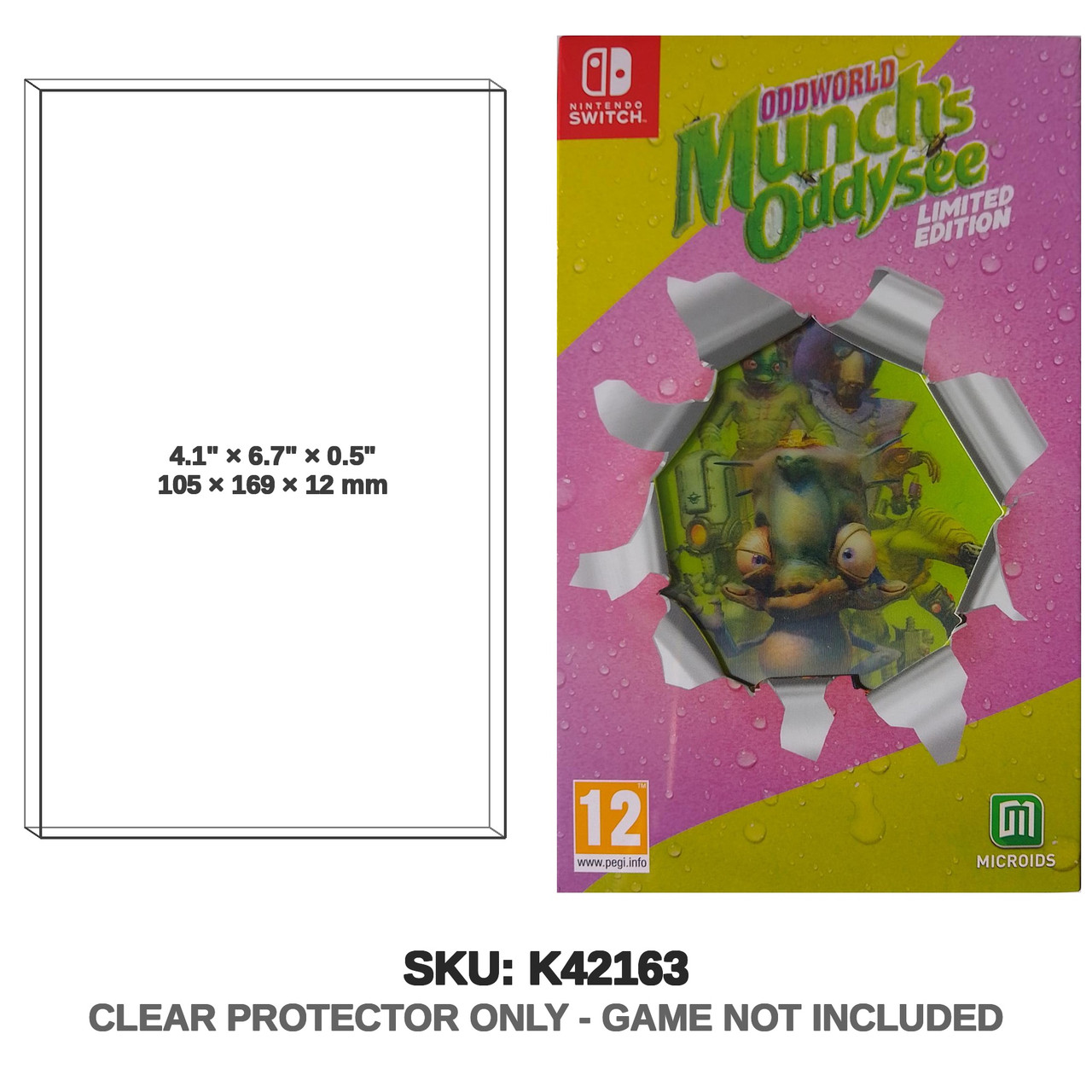 Nintendo Oddworld Munch's Oddysee Nintendo Switch Limited Edition