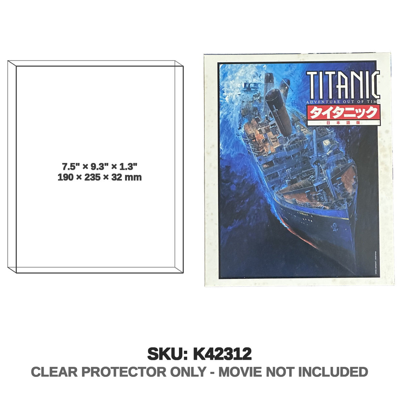 Bandai Titanic Adventure Out of Time 1996 Japan Version CD