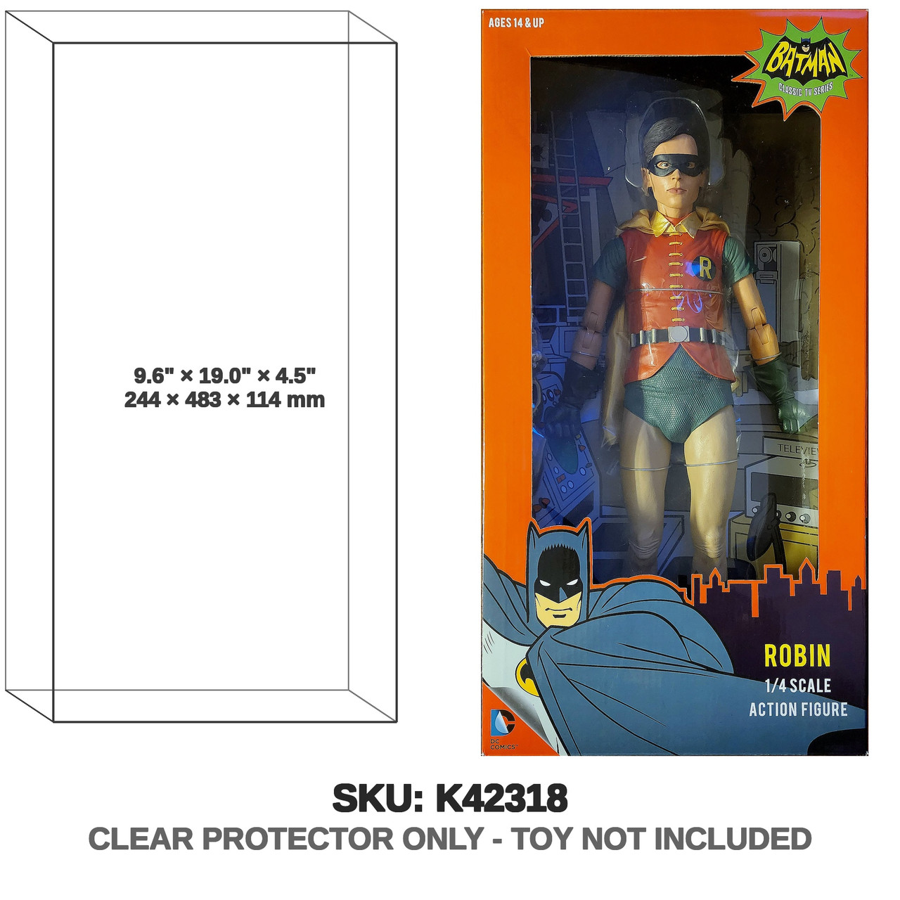 Neca Robin ¼ Scale Action Figure