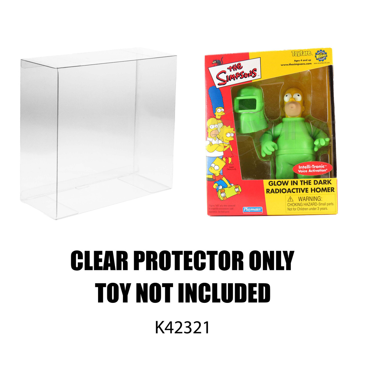 Protector For The Simpsons - Glow in the Dark Radioactive
