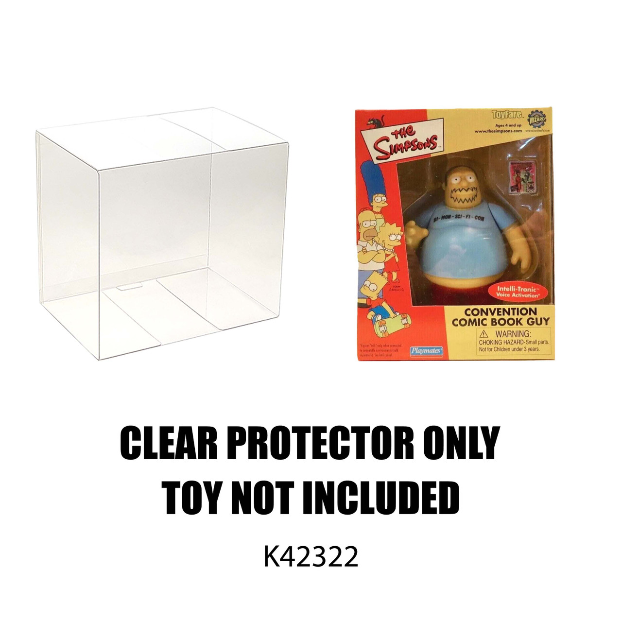 Protector For The Simpsons - Convention Comic Book Guy Toyfare