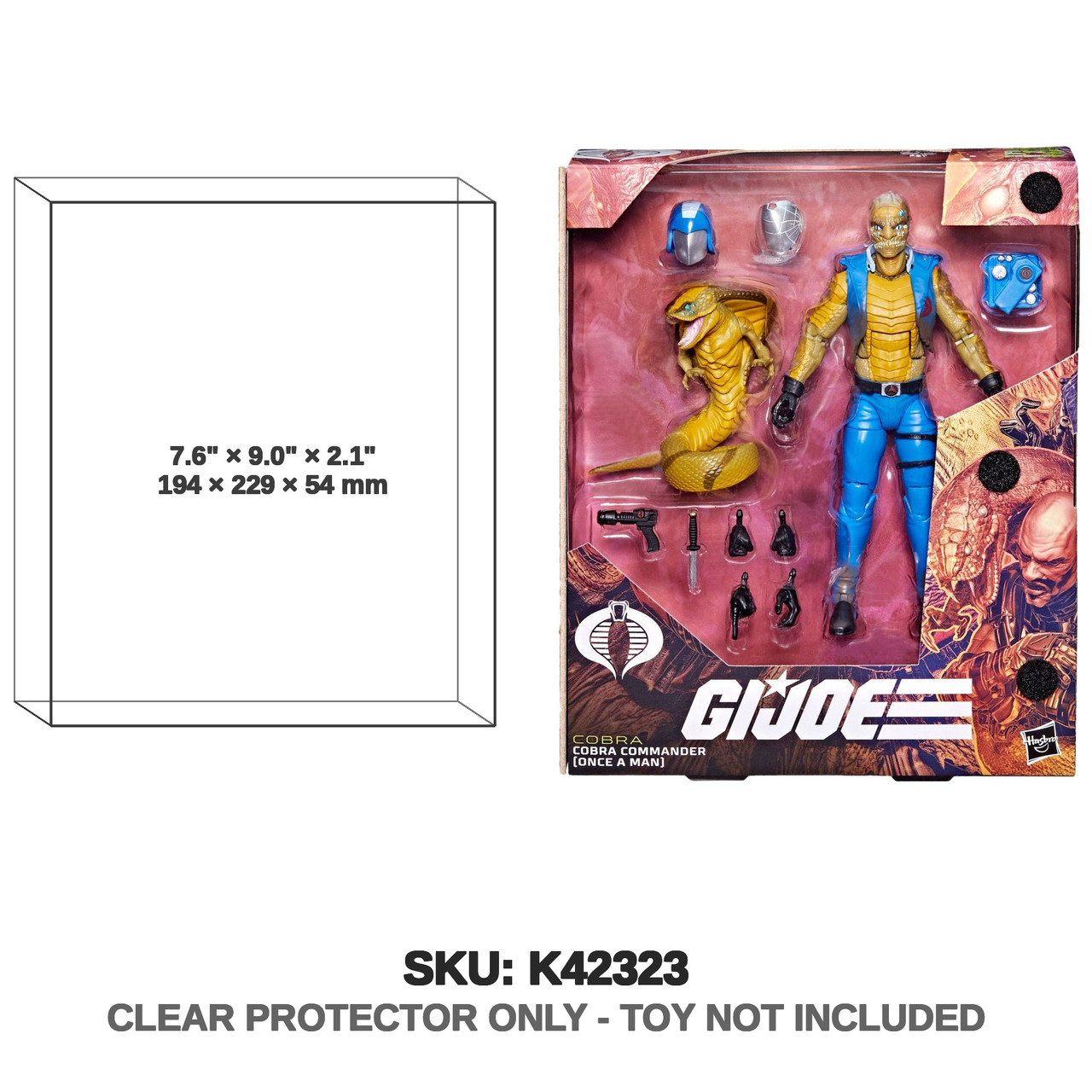 Cobra Commander Once A Man G.I. Joe Classified Series Figure