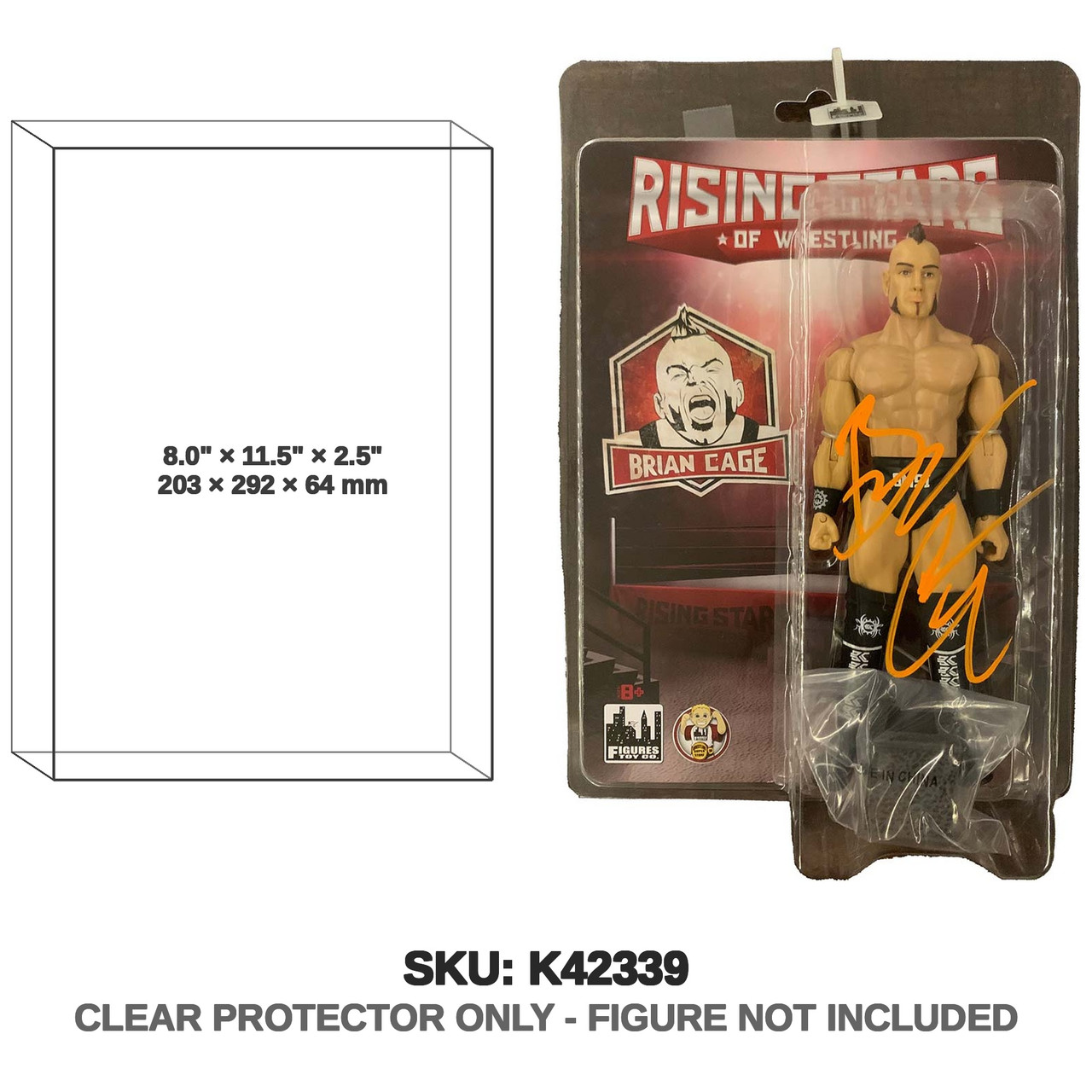 Brian Cage WWE Rising Stars of Wrestling Figure