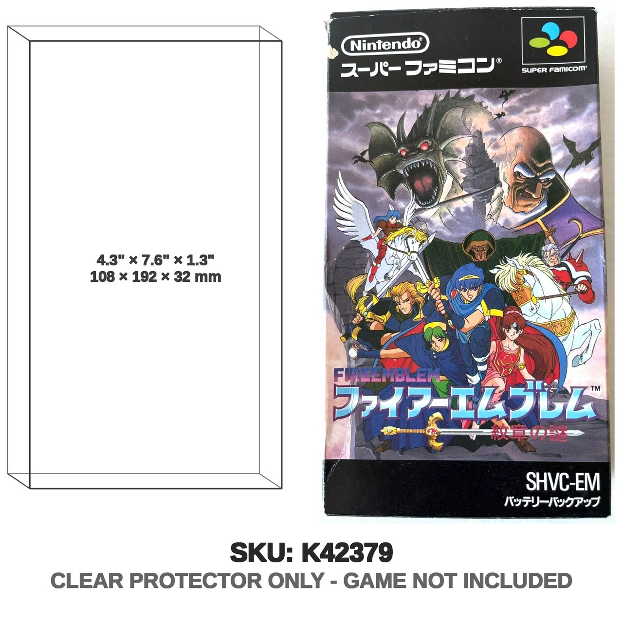 Super Famicom Memory Cassette Box