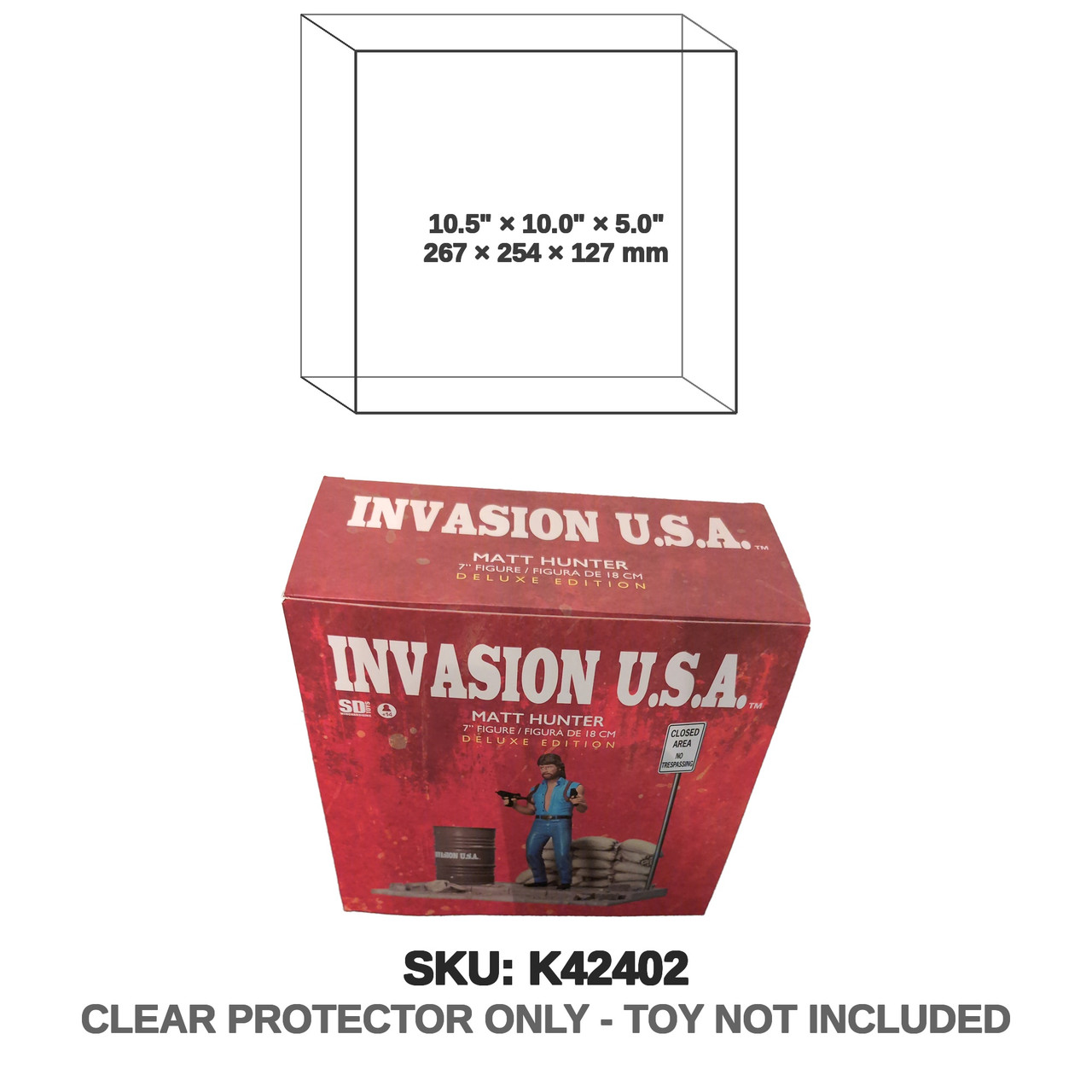 SD Toys Invasion USA Matt Hunter 7-inch Deluxe Figure
