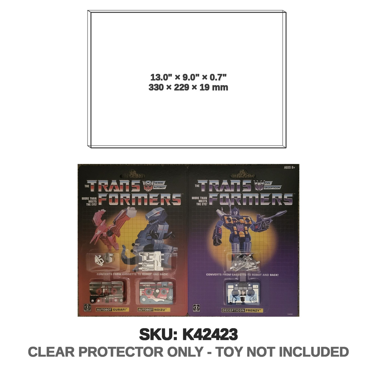 Gurafi Noizu & Frenzy Transformers Figure