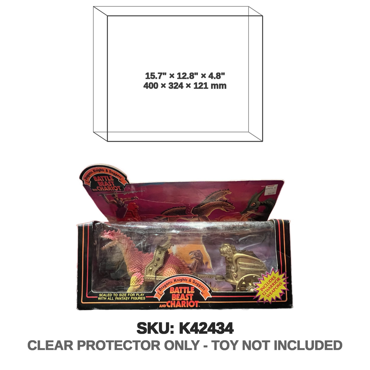 Imperial Toys Dragons Knights and Daggers Battle Chariot
