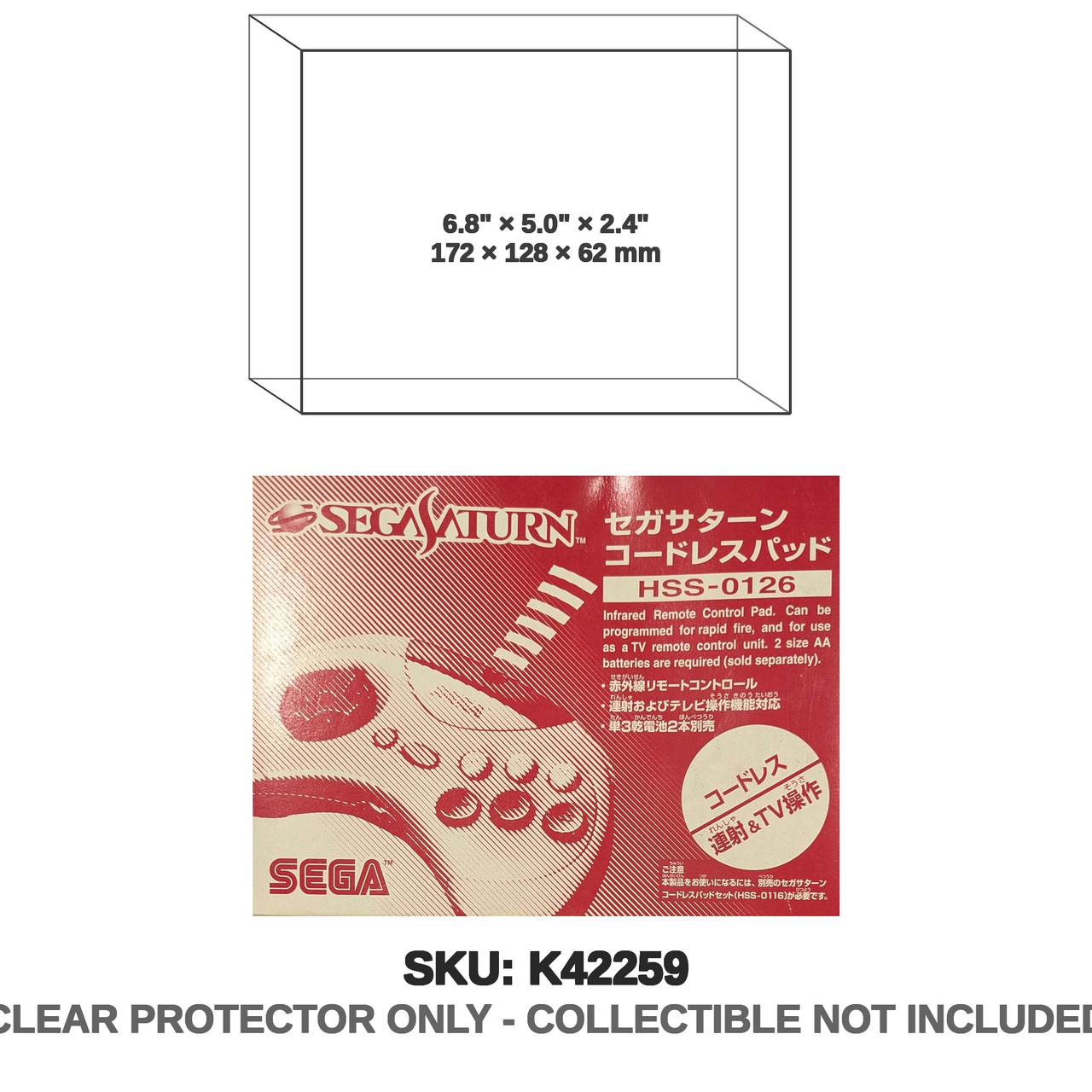 Saturn Infrared Control Pad Saturn Infrared Control Pad