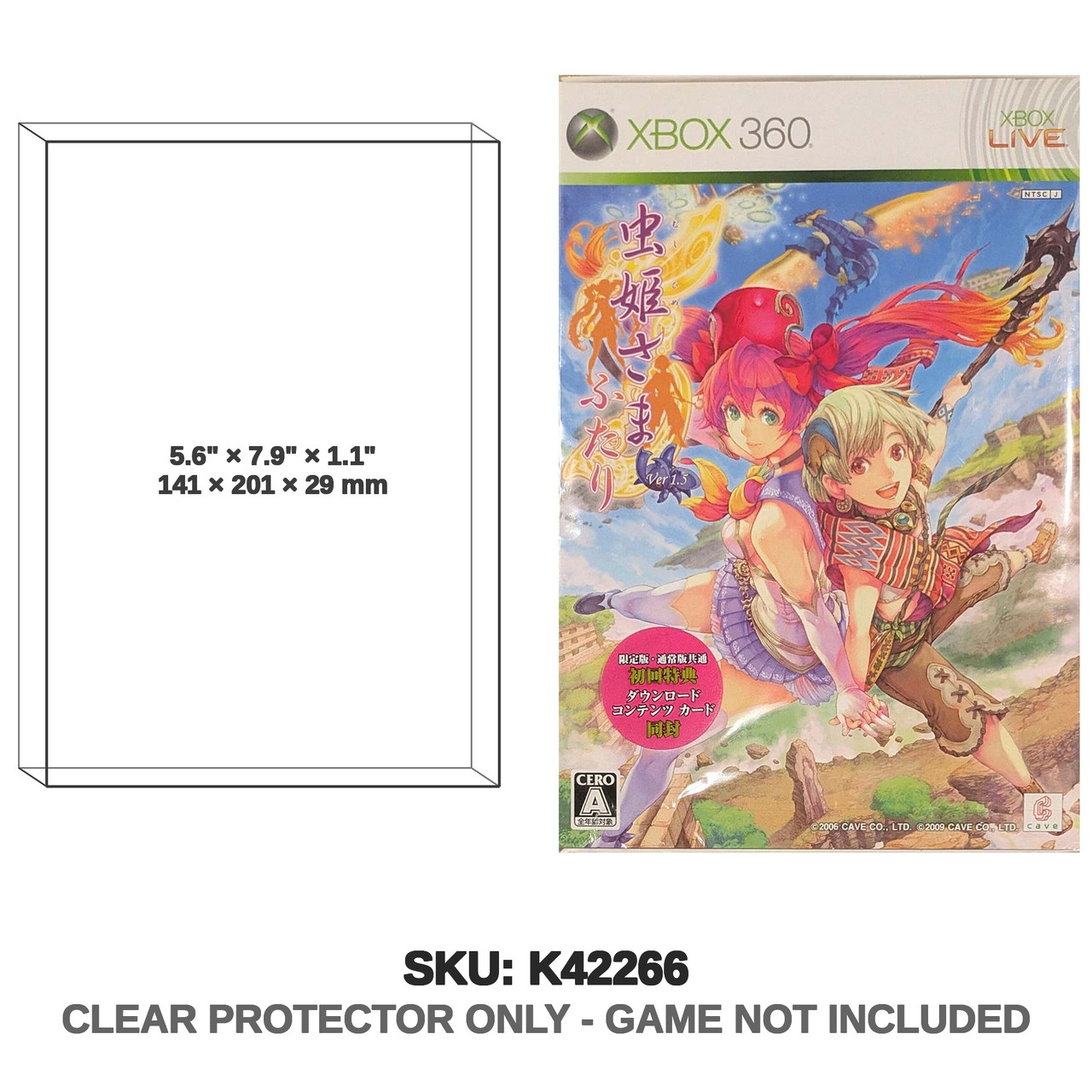 Microsoft Mushihimesama Futari Ver 1.5 Xbox 360 Limited Edition JP