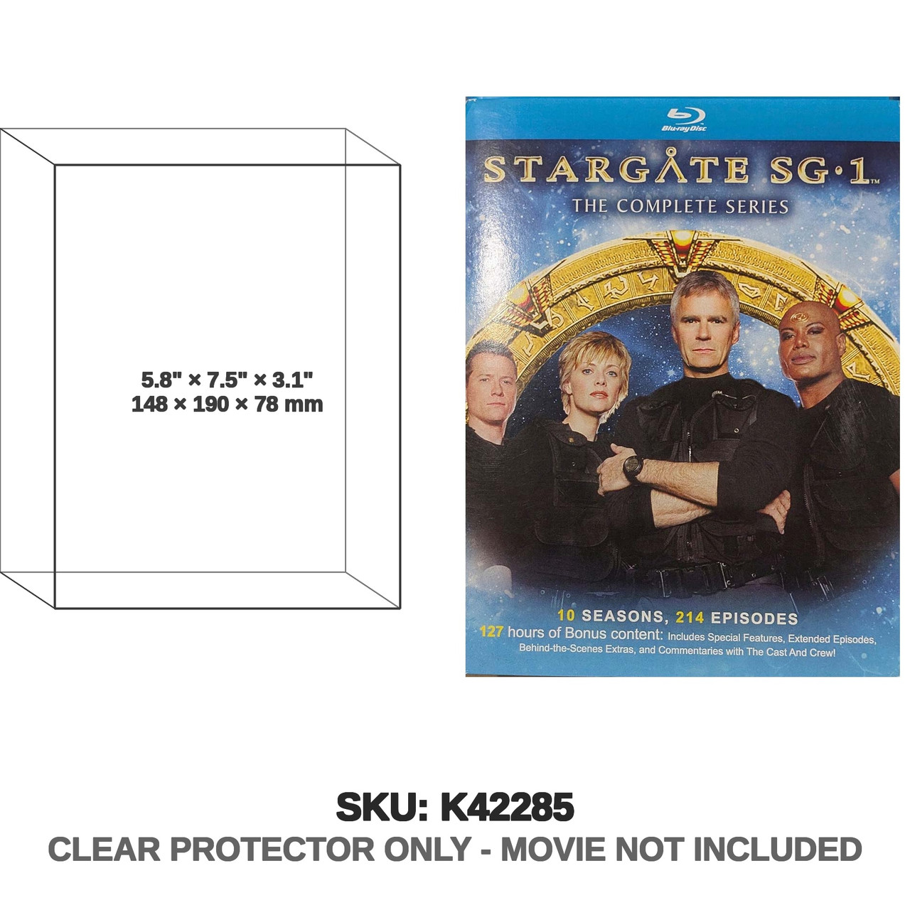 Stargate SG-1 The Complete Series Blu-ray