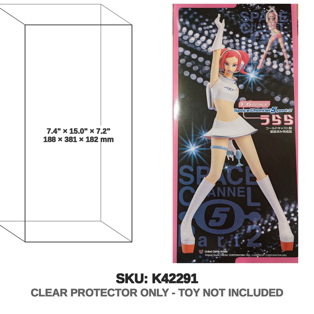Space Chanel 5 Part 2 Ulala 1/6 Figure