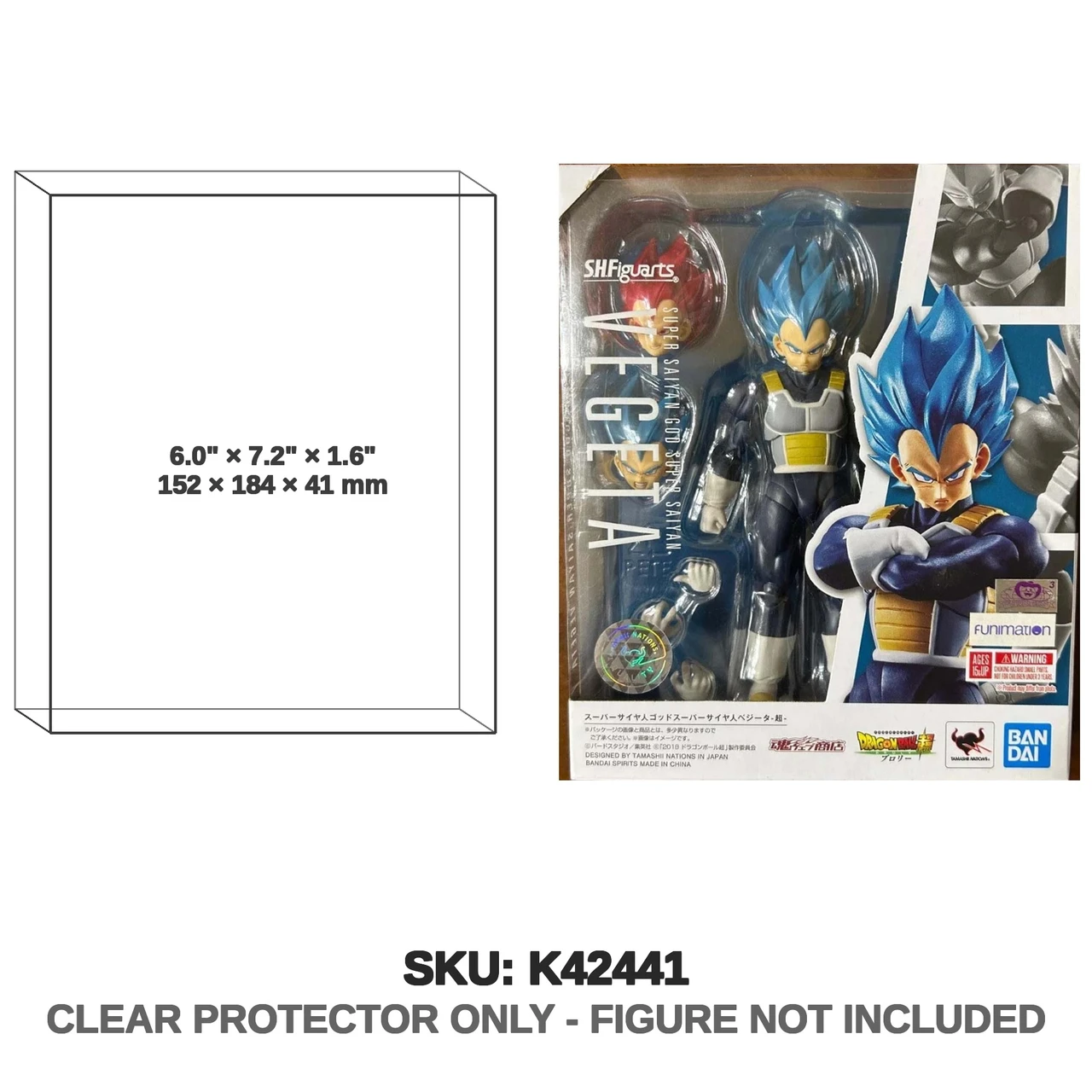 Super Saiyan God Super Saiyan Vegeta Dragon Ball S.H.Figuarts Figure