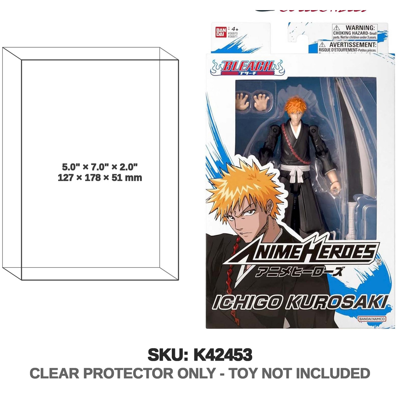 ANIME HEROES - Bleach - Kurosaki Ichigo Action Figure