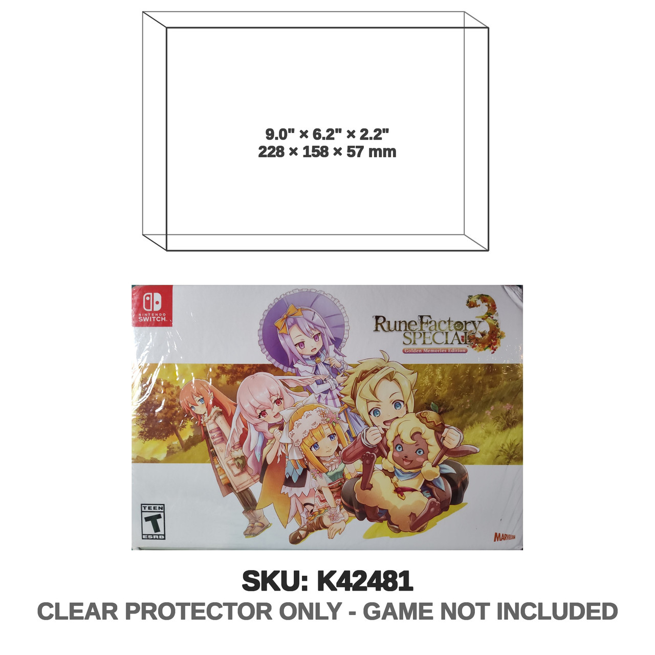 Nintendo Rune Factory 3 Special Golden Memories Edition Nintendo Switch