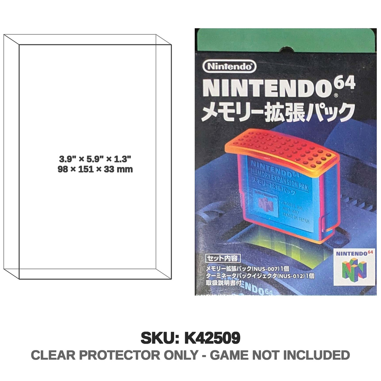 Nintendo 64 Jumper Pack (JP)
